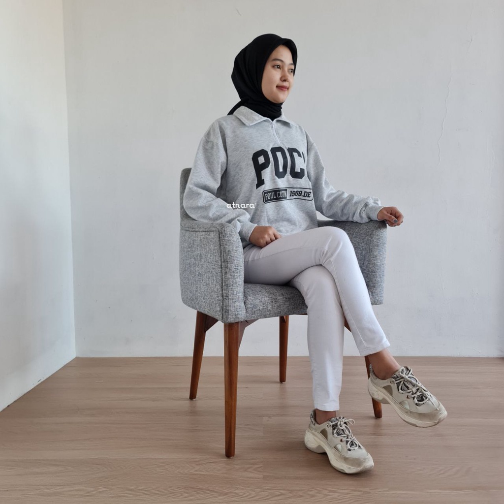 Nara Grosir - Poco Cotton l Sweater Pria dan Wanita