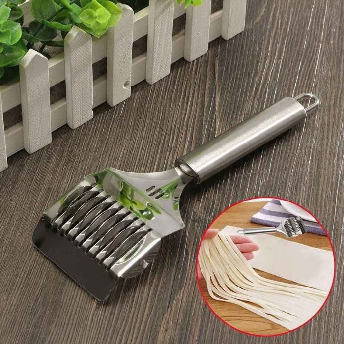 BAROKAH PASTA CUTTER ALAT PEMOTONG MIE NOODLE ROLLING KNIFE SLICER ADONAN KUE