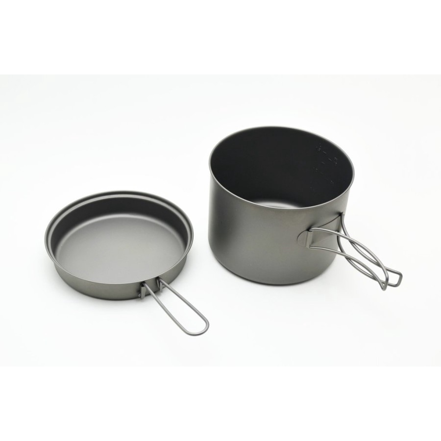 Alat Masak Camping Cooking Set TOAKS Titanium 1600ml Pot With Pan