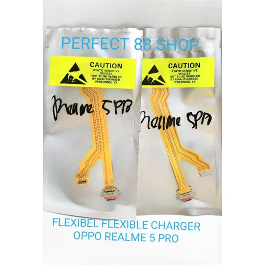 FLEXIBEL FLEXIBLE CHARGER REALME 5 PRO KONEKTOR CAS Ori