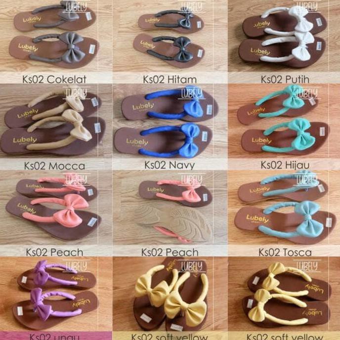 TERMURAH SANDAL SENDAL JAPIT JEPIT WANITA KS02 SELOP PITA DISKON
