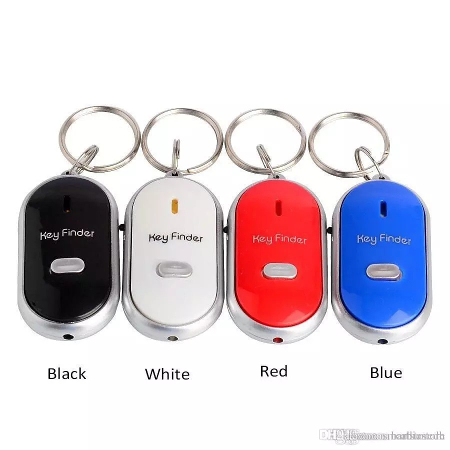 Gantungan Kunci Siul Mobil Unik Motor Key Finder Lucu Murah On Off Sound Control LED Key Finder