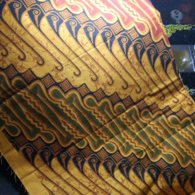 Omah Batik Solo Sogan Pelangi Kain Batik Bahan Seragam Dan Kebaya