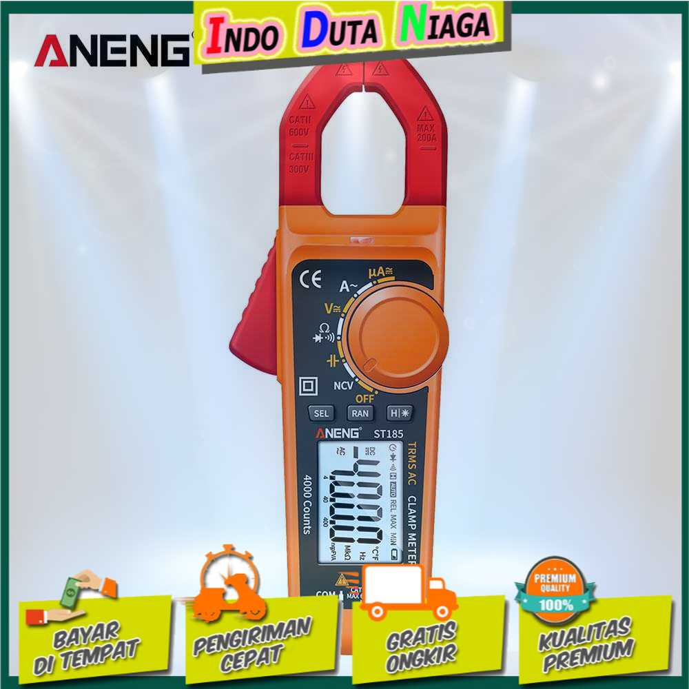 IDN TESTER - ANENG Digital Multimeter Voltage Tester Clamp - ST185