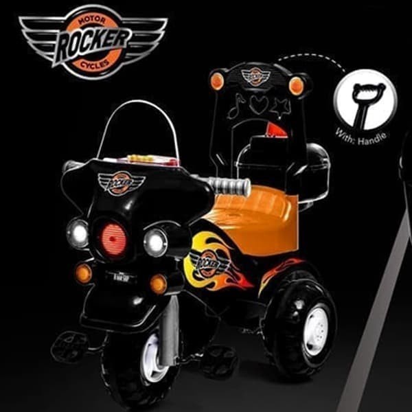 Mainan Maenan Motor Motoran Dorong Anak Tiga Roda Tricyle Rocker 673 - SHP Toys