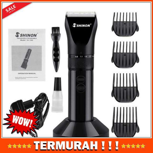 Shinon SH-1966 Alat Cukur Elektrik Hair Trimmer Pencukur Jenggot & Rambut