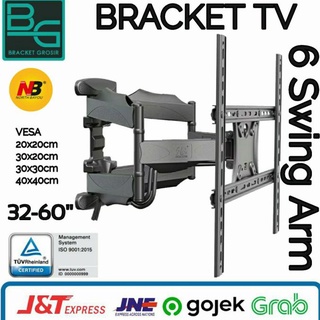 BRACKET TV NB P5 LED UHD CURVED 43 49 50 55 60 INCH IMPORT - LOCKTEKP5