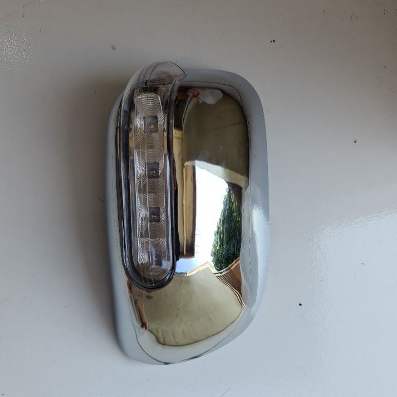 COVER SPION CHROME AVANZA VVT-I LAMA 2008-2011 + LAMPU SEIN KANAN