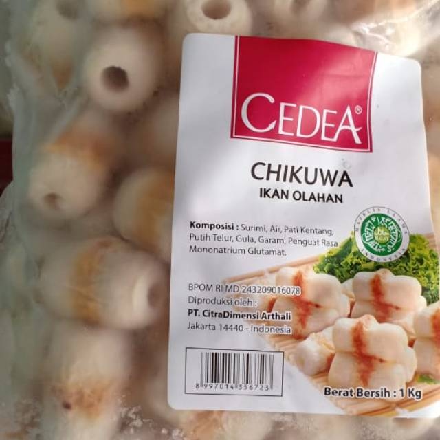 

Cedea Chikuwa Mini 1 kg