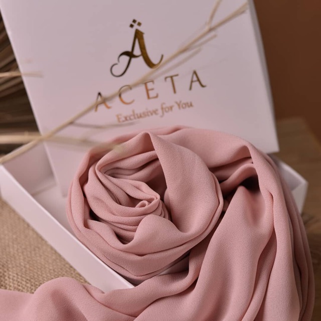 ACELIN SHAWL Nude / pashmina/ hijab / jilbab
