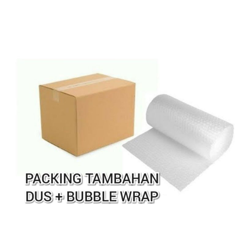 

Packing Tambahan Dus dan Bubble Wrap