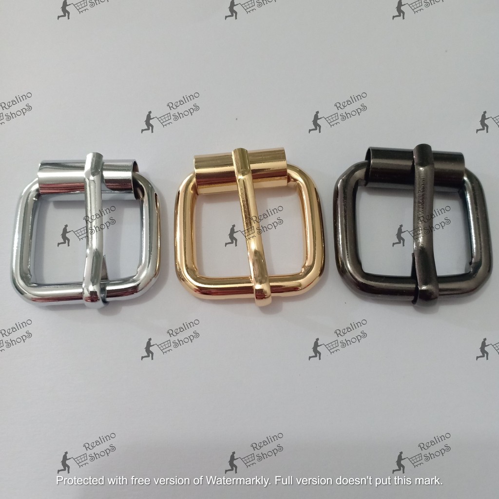 RING GESPER RODA - 1.5CM NEKEL (KUALITAS TEBAL)