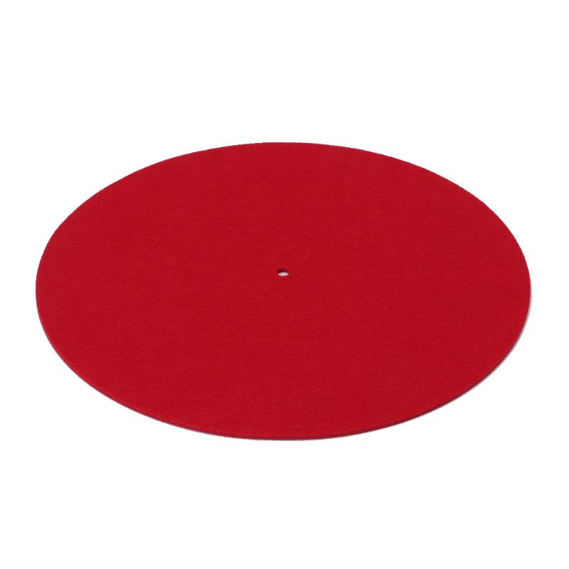 btsg Turntable Mat Slipmat Audiophile 3mm Felt Platter Vinyl Record Players Anti-Vibration Durable Anti-Static