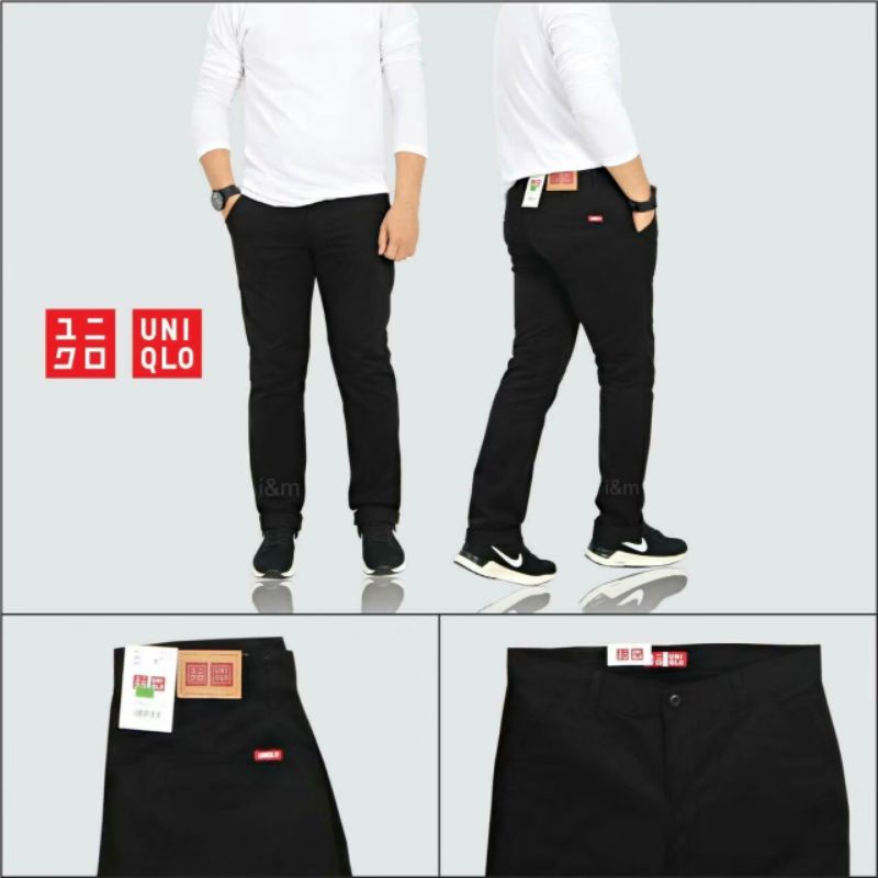 CELANA CHINO PRIA SAKU UNIQLO  IM I&M I'M UNIQLO CHINO UNIQLO CINO UNIQLO PRIA ORIGINAL-2