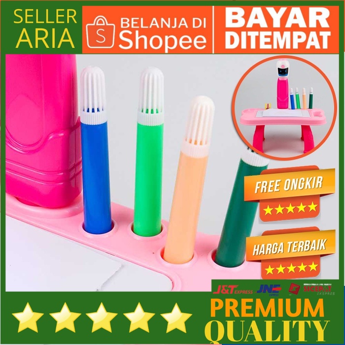 

[ORIGINAL] MEJA BERMAIN ANAK LED PROJECTOR ART DRAWING BOARD MEJA LUKIS ANAK LED PROYEKTOR MEJA BERMAIN EDUKASI PELAJARAN MENGGAMBAR ANAK-ANAK BELAJAR GAMBAR MELUKIS MELATIH KREASI ANAK