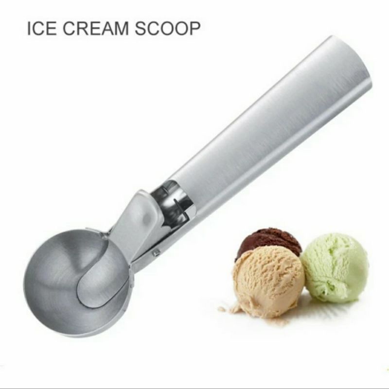 

Sendok Es Ice Cream Scop Spon stainless Stell