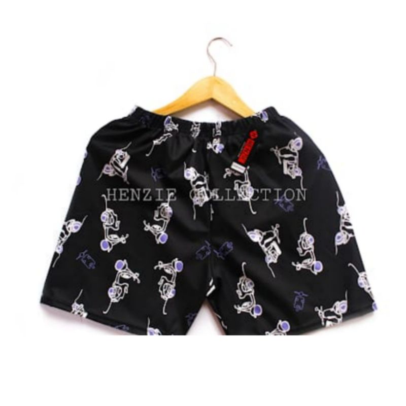 BARU !! CELANA KOLOR | CELANA SANTAI | CELANA MURAH | GROSIR CELANA PENDEK BOXER PRIA / WANITA DEWASA-BOXER MOTIF 012