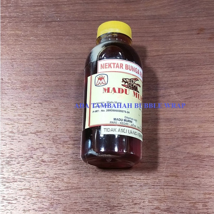 MADU MURNI BUNGA RANDU 200ML RAW HONEY MENTAH ASLI TIDAK DIPROCESS