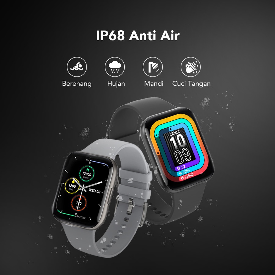 Heyplus Watch Air Smartwatch | Jam Tangan Pria Wanita Waterproof