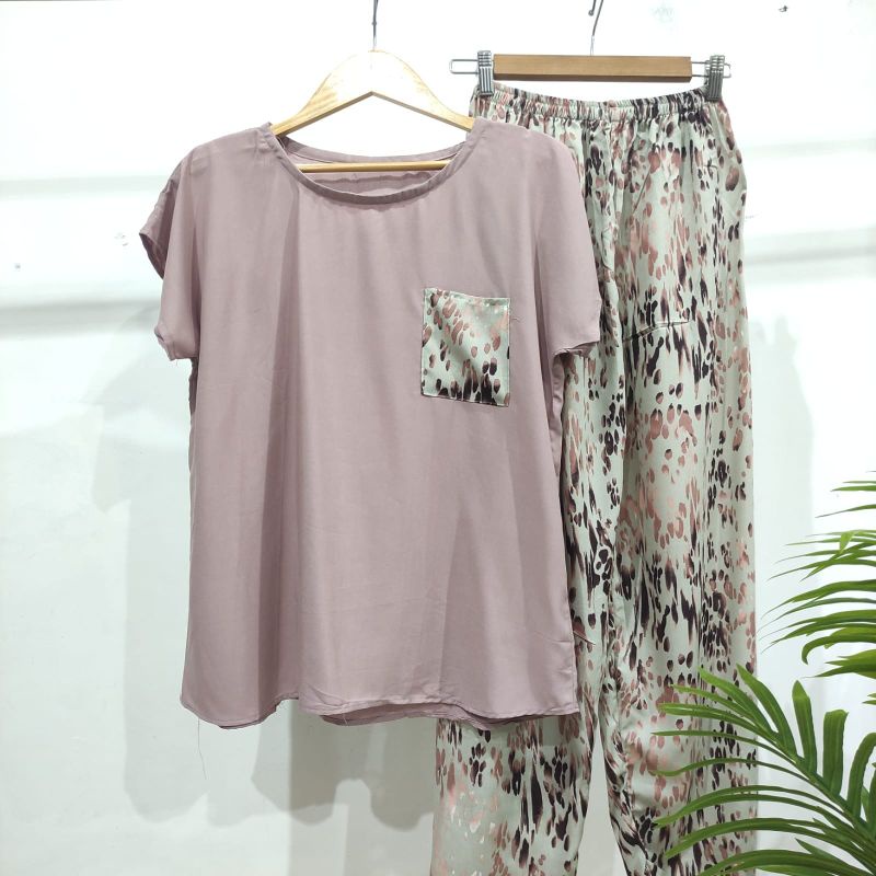 BABYDOLL RAYON PANJANG| BABYDOLL MURAH | BAJU RUMAHAN-Panjang 46