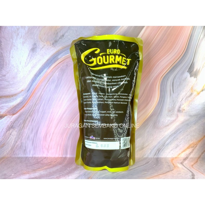 EURO GOURMET MAYONAISE original 1kg / mayonais / mayonnaise
