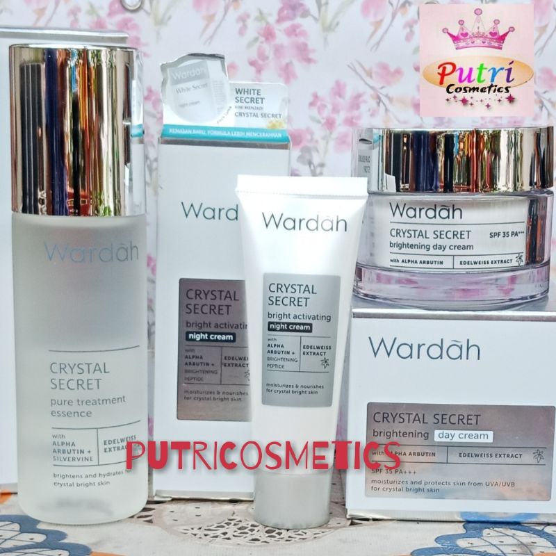 Wardah Paket Crystal Secret Cantik 1