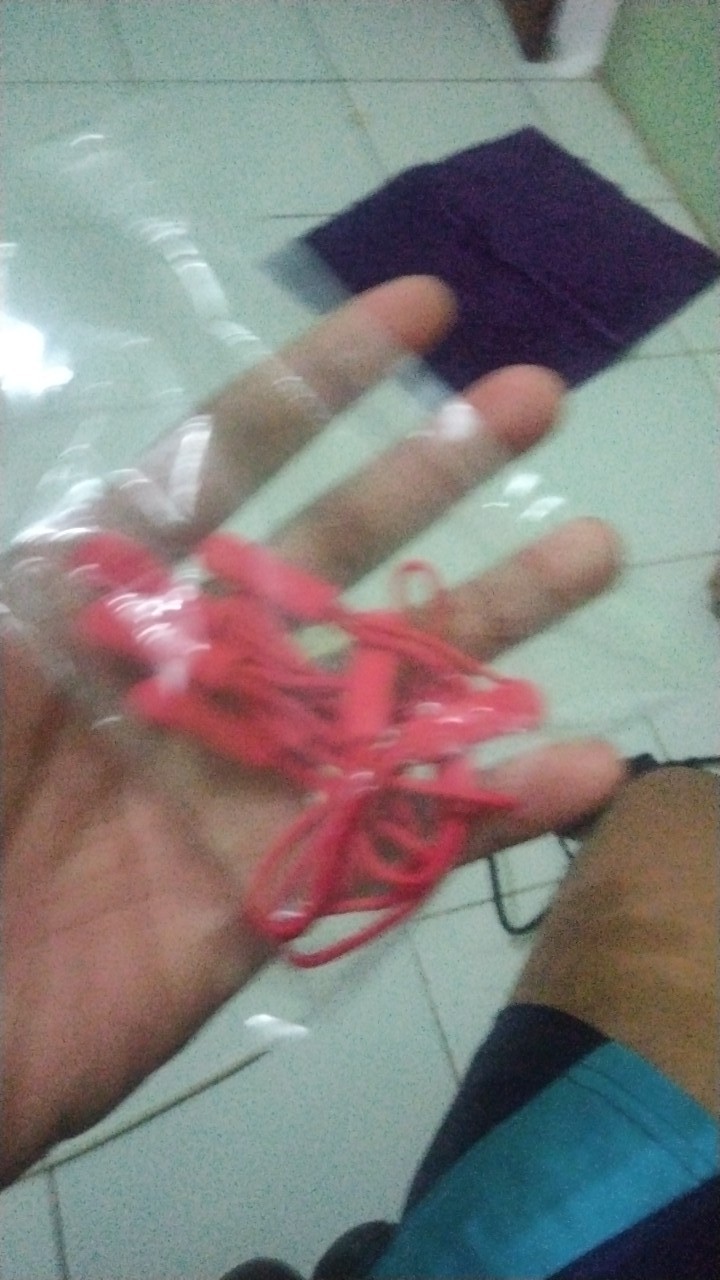 Puler Tarikan Resleting Warna Merah Jual Ecer Per 1pc