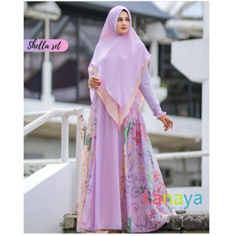 KANAYA/Shella Set By Kanaya/Syari Brand/Syari Premium/Syari Cantik/Syari Elegant/Syari Kanaya