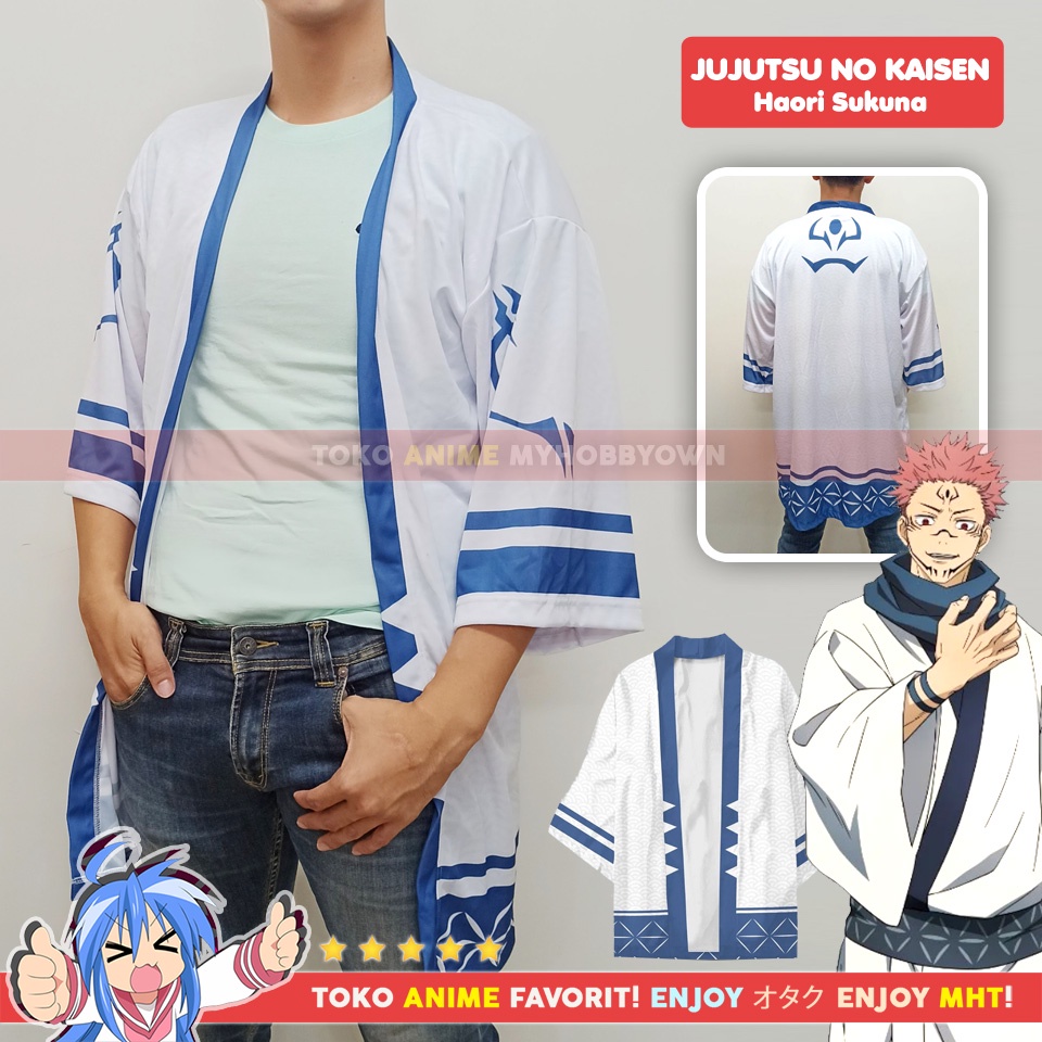 Haori Anime Loose Kimono Jujutsu Kaisen Ryomen Sukuna