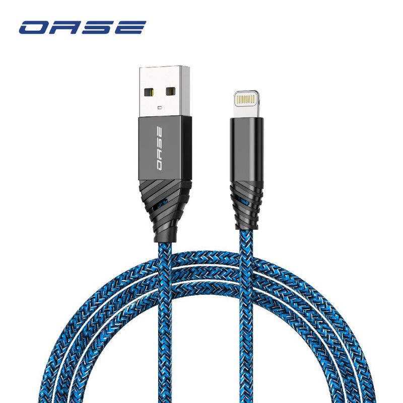 OASE DENIM KABEL DATA LIGHTNING M8FL GARANSI 6 BULAN