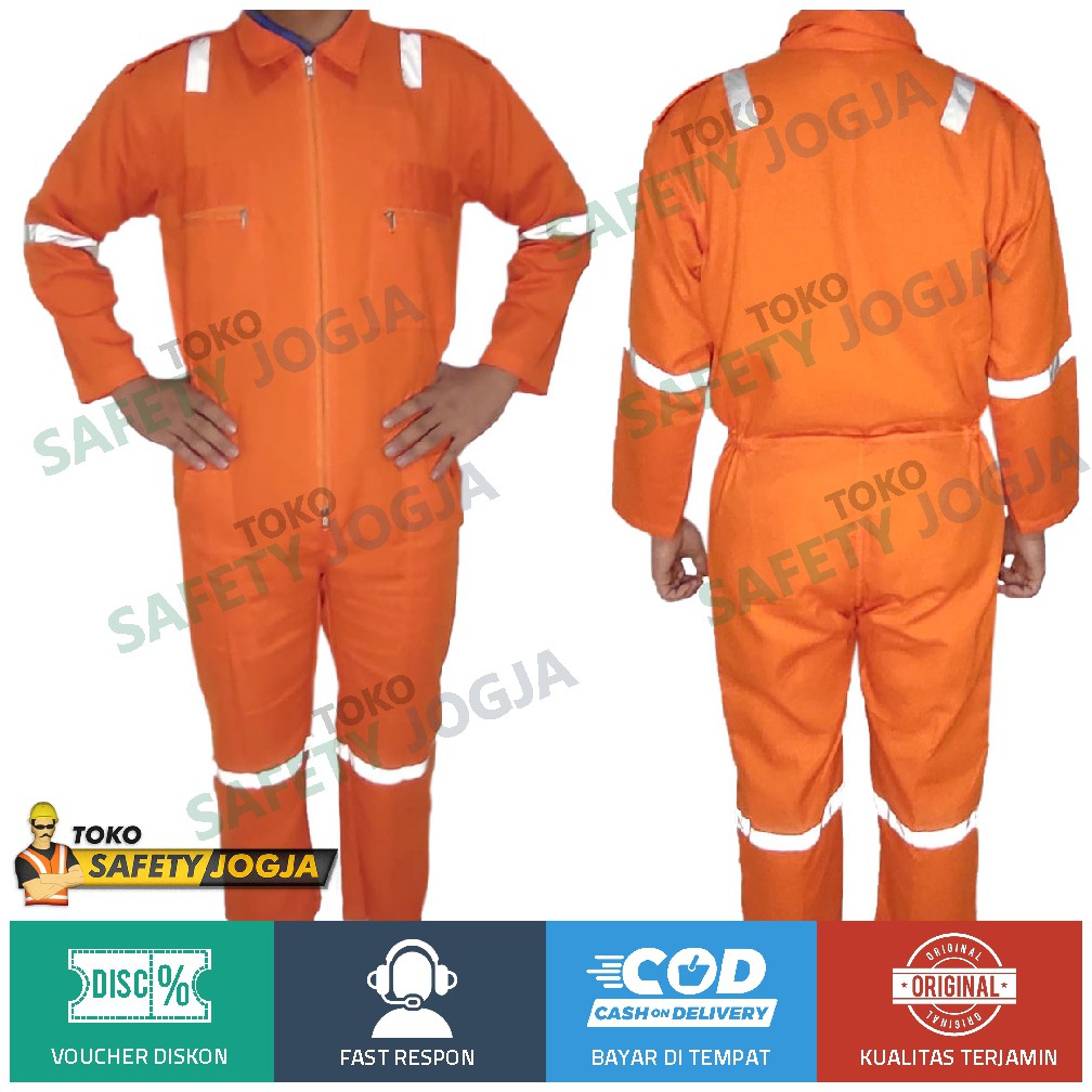 COVERALL WEARPACK TERUSAN SERAGAM PAKAIAN SAFETY KERJA