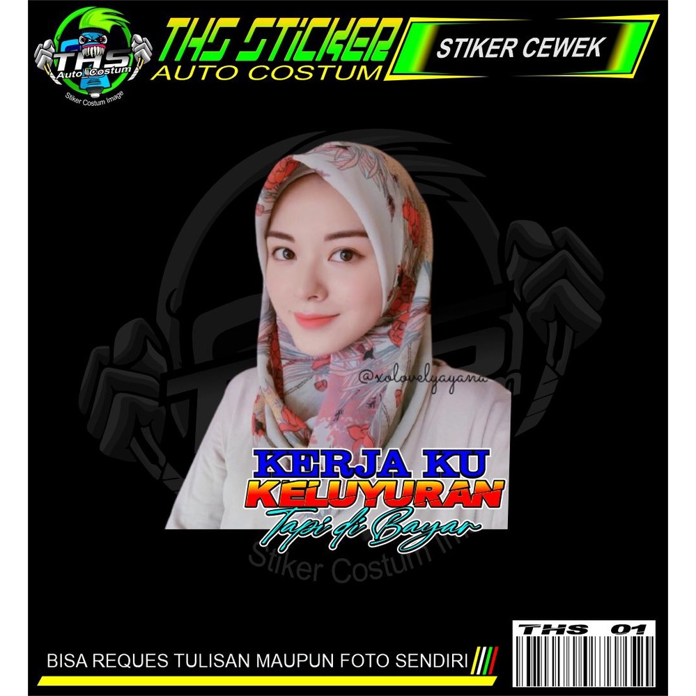 stiker cewek stiker mobil stiker truk stiker motor stiker variasi mobil