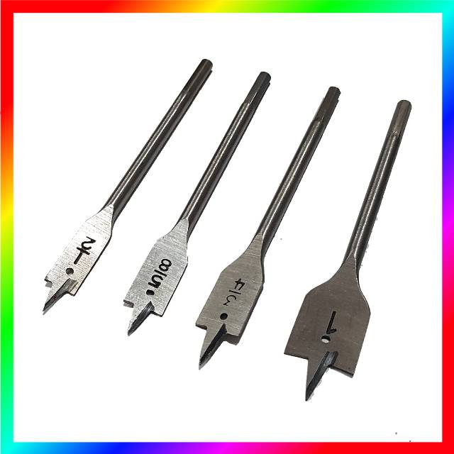 Mata bor kayu kipas 1/2&quot; 5/8&quot; 3/4&quot; 1&quot;