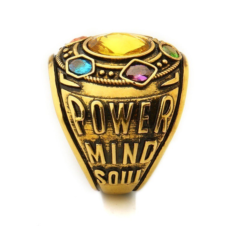 Cincin Power Avengers Infinity War Thanos Gauntlet Pikiran Jiwa Reality Space Time