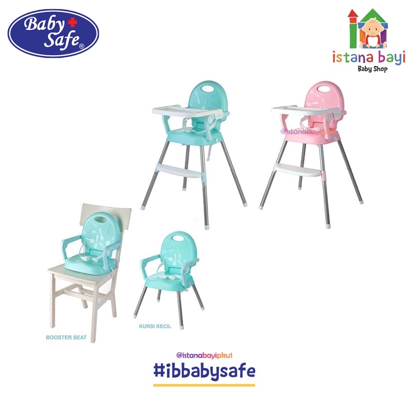 Baby Safe High Chair 3 in 1 / Kursi makan anak/HC05P