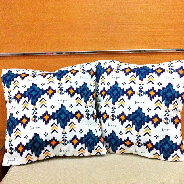 NC01-005 Faith Hope Love Pillow Cover / Sarung Bantal Faith, Hope,Love