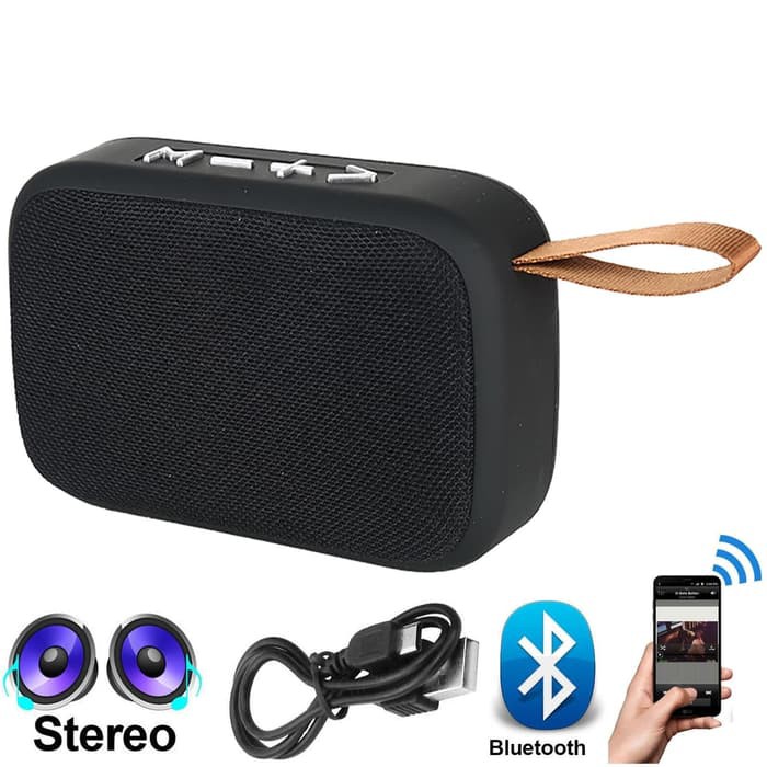 Speaker Mini TablePro MG2 G2 Portable Bluetooth Wireless MicroSD TF
