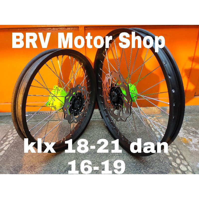 Paketan Velg Klx 16-19. 18-21 - Velg Klx 18-21   16-19 siap pakai
