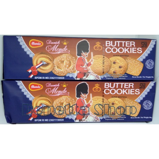 

Monde Butter Cookies 90gram