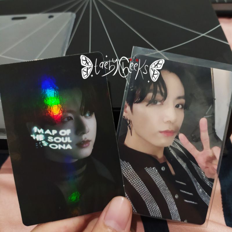 (booked) Official Jungkook Hobi Photocard BTS MOTS Concept Photobook Holo Clue Route PC Only Map Of 