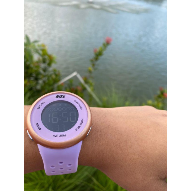 Nike Lilac Digital Watch