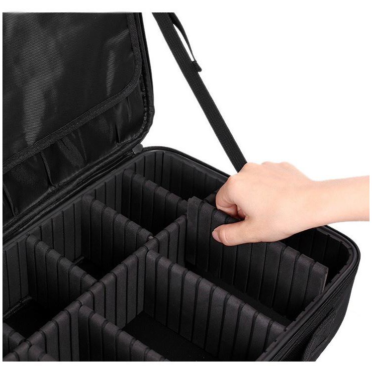Promo Tempat kosmetik /tempat make up /beauty case /kotak kosmetik Ukuran 40x14x29CM T4570