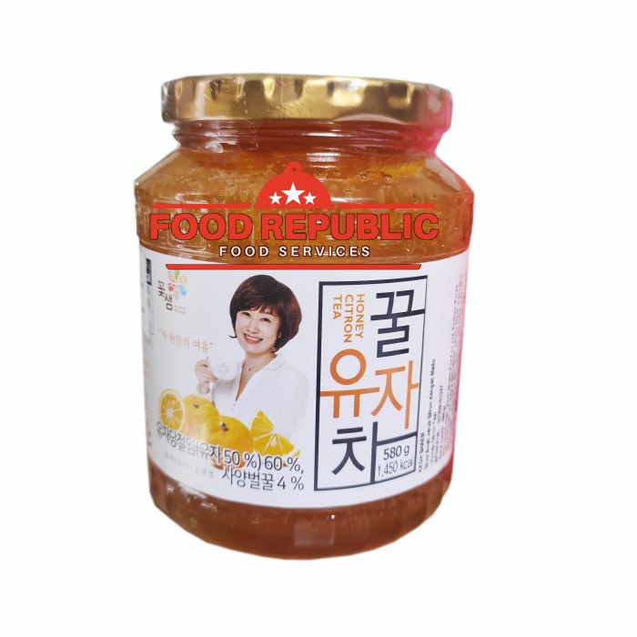 KKOH SHAEM HONEY CITRON TEA 580 GR - MADU TEH KOREA HALAL IMPORT