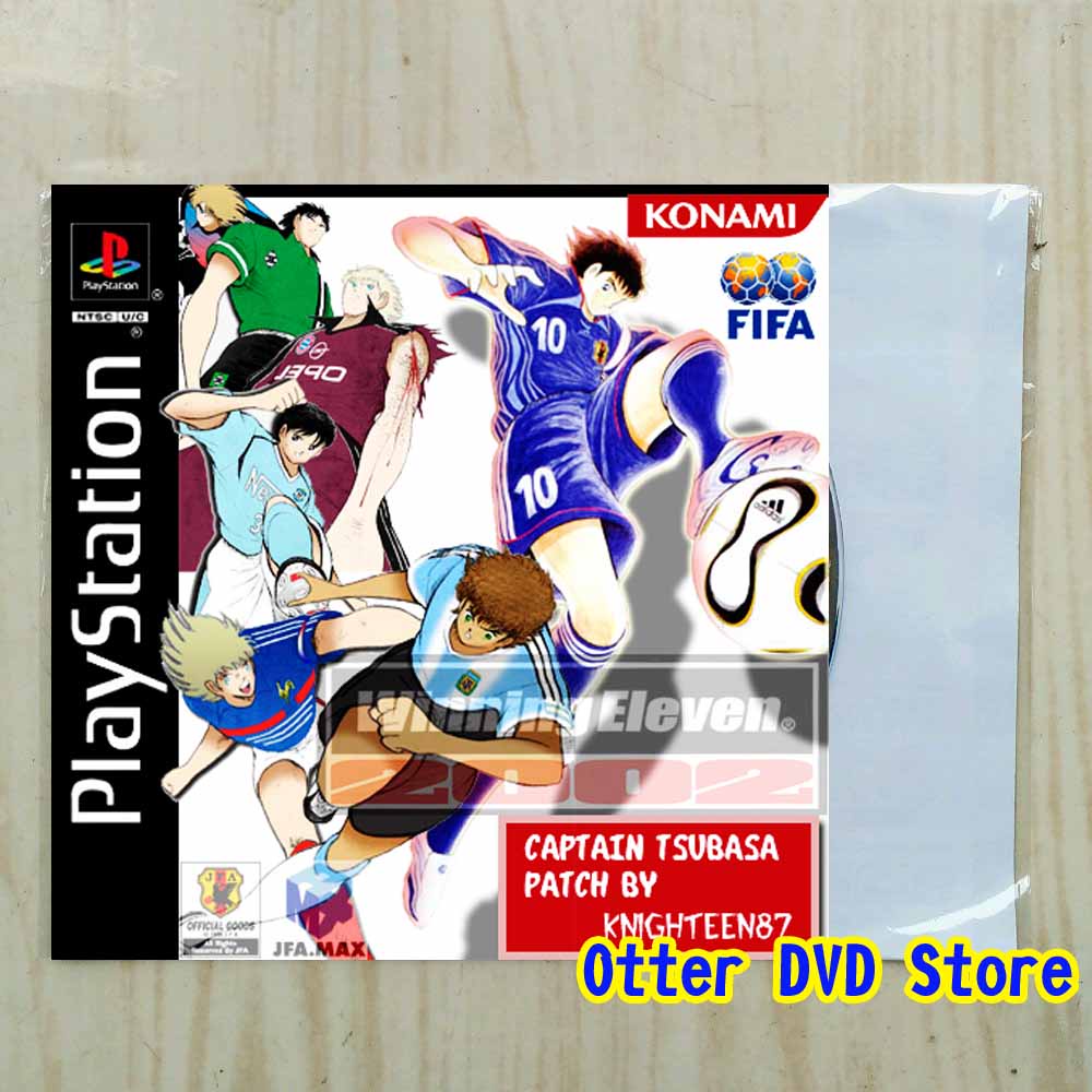 Kaset CD Game Ps1 Ps 1 Winning Eleven 2007 + Team Captain Tsubasa