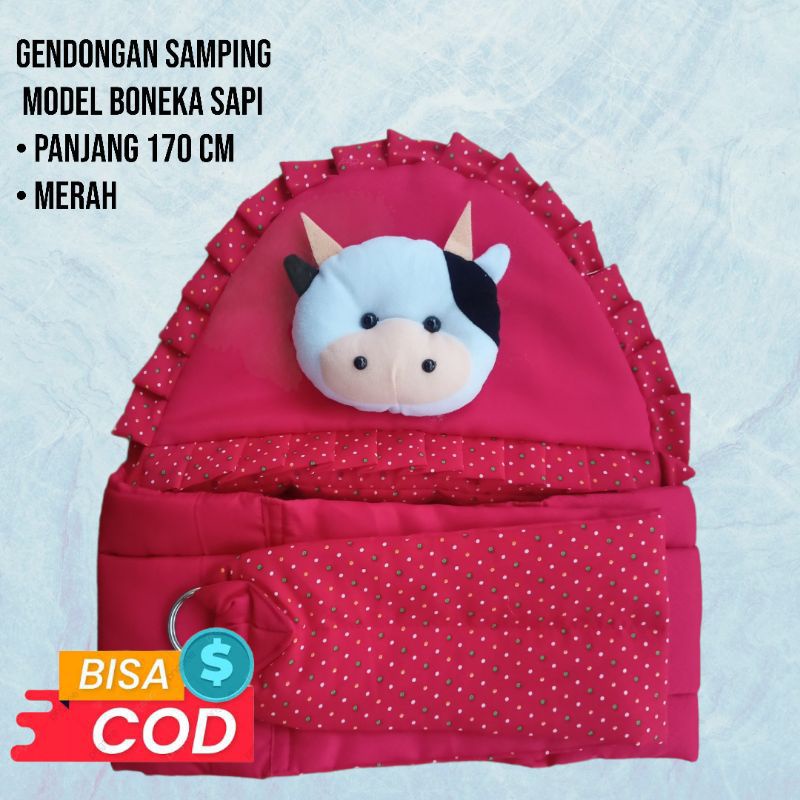 gendongan bayi boneka sapi termurah