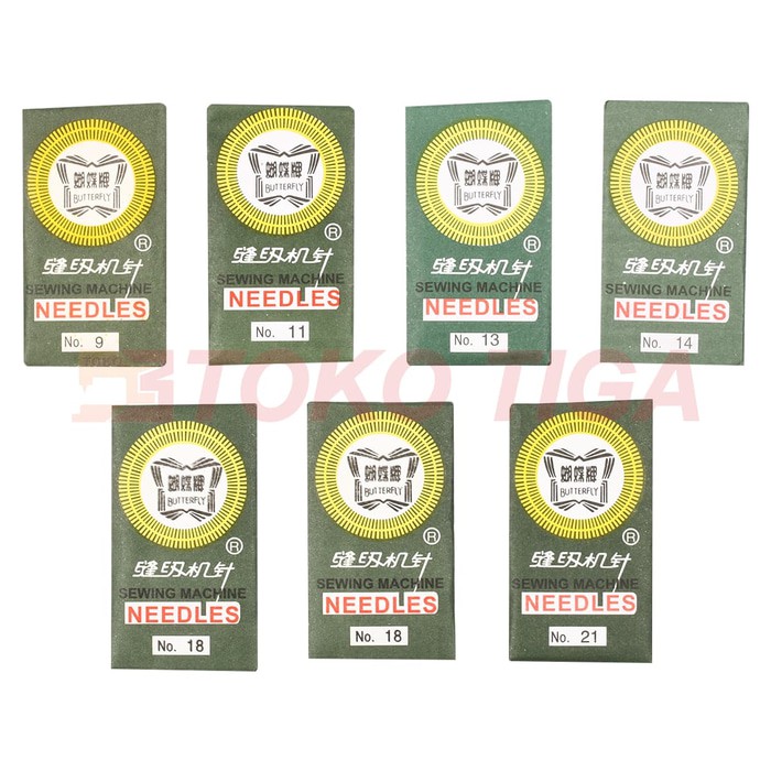 Jarum Mesin Jahit Merk BUTTERFLY (Portable &amp; Multifungsi)