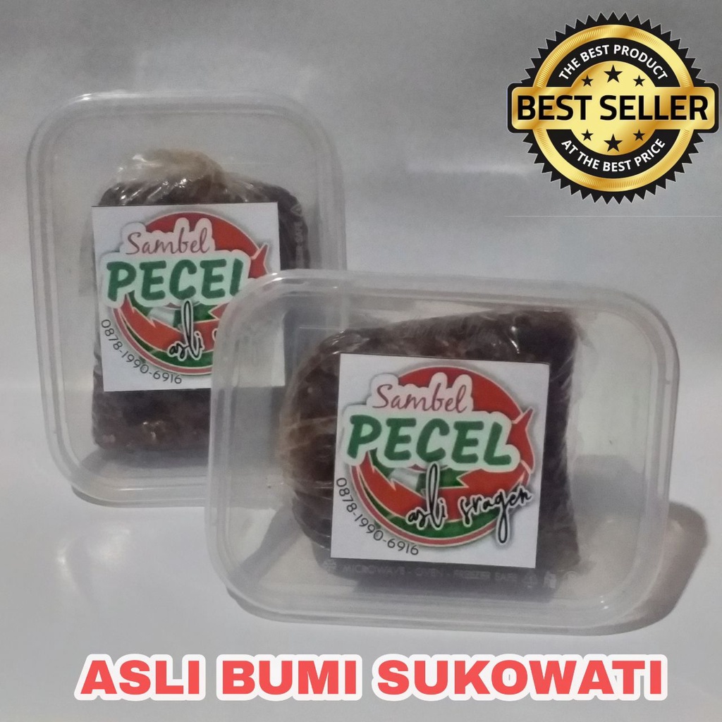 

TERENAK sambel pecel asli sragen asli BUMI SUKOWATI SRAGEN ASRI