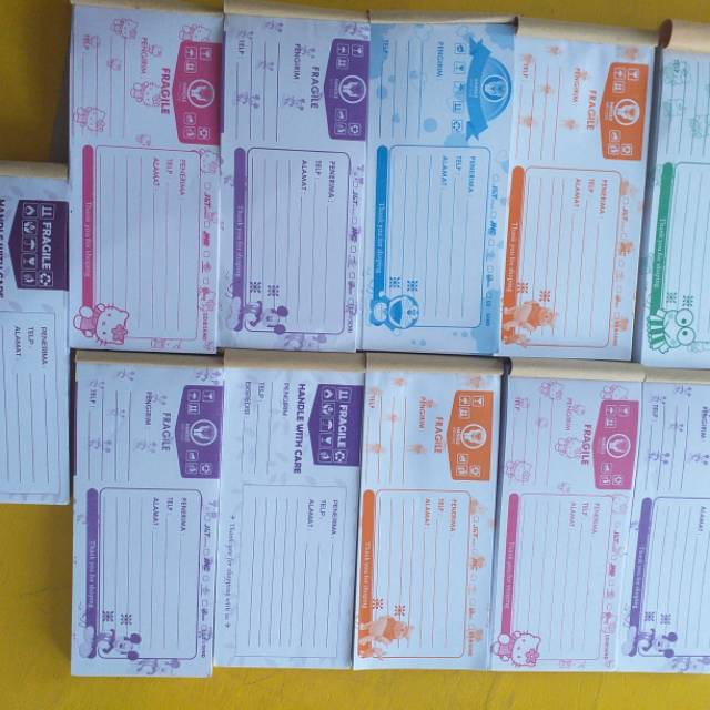 

Label pengiriman olshop