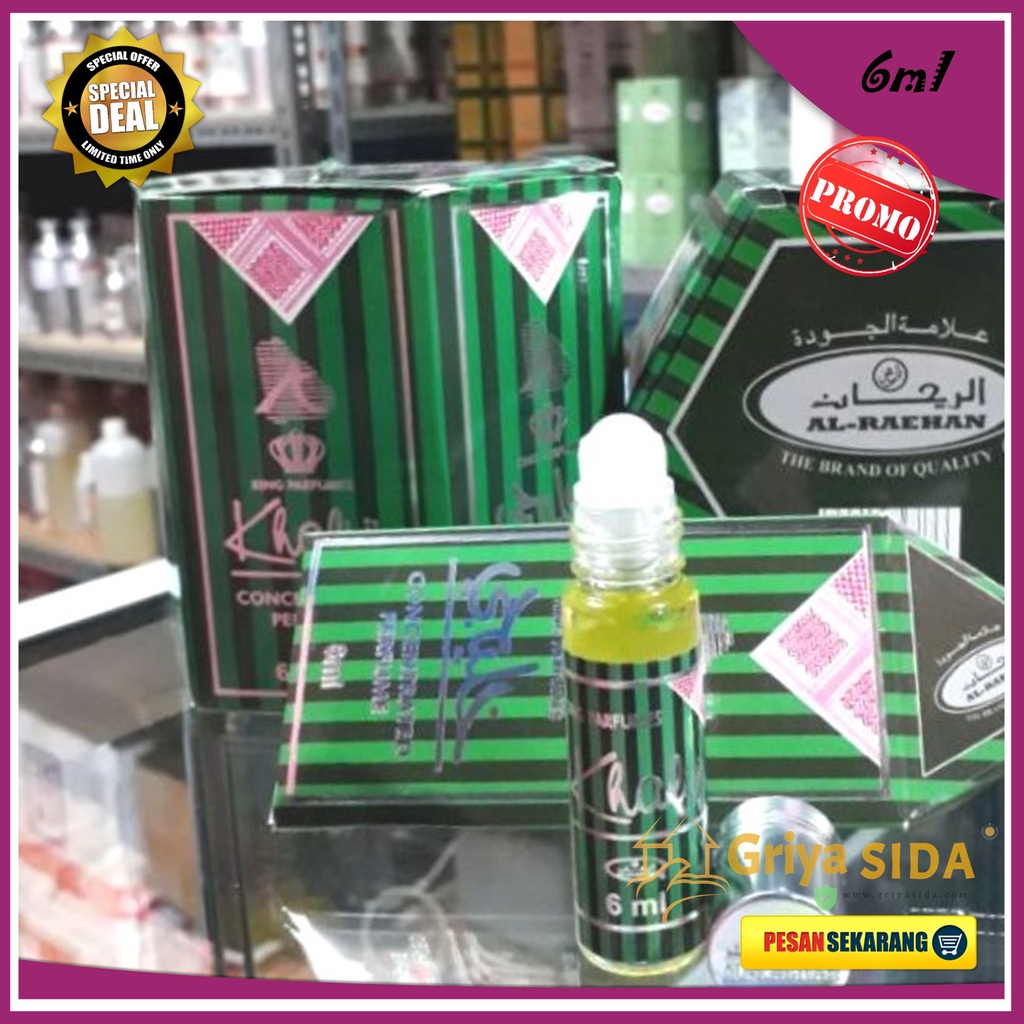 Parfum Khaliji 6ml alraehan aroma Khaliji al raehan mirip al rehab parfum Harga grosir PROMO!!