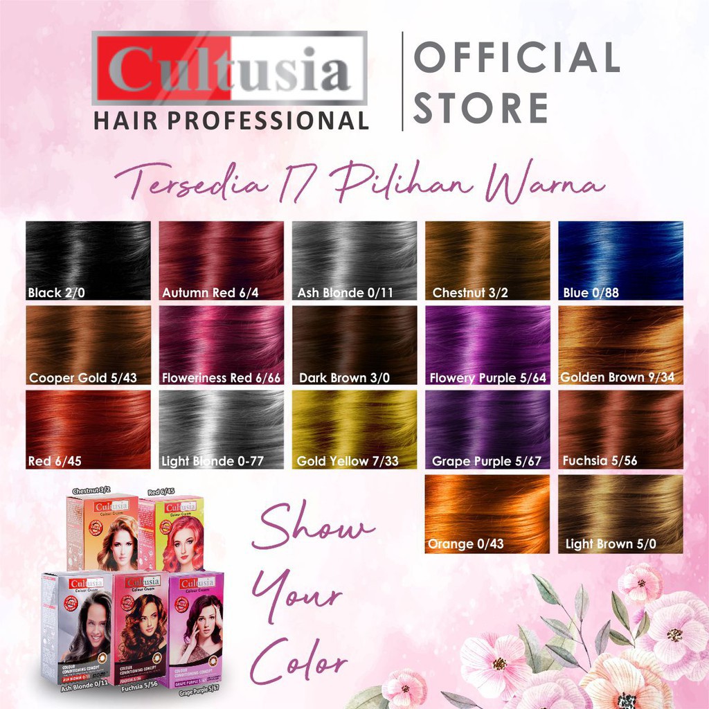 Cultusia Hair Color Blue 0 88 30 ML